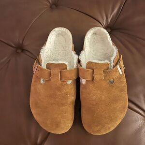 Birkenstock Boston Shearling Clogs